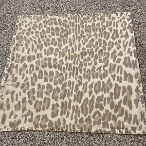 5 for $25! Tan leopard Nailhead 26”x26” Decorative European Pillow Sham